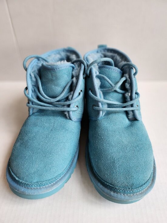 Men\'s UGG Neumel Suede Chukka Boots - Blue - Size 9 - Wool-Lined Ankle Boots main image 6